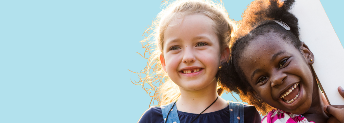 children smiling